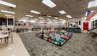 Clark County Middle School Robotics Classroom 3D Model