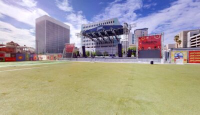 Downtown Las Vegas Events Center – Turf Area 3D Model